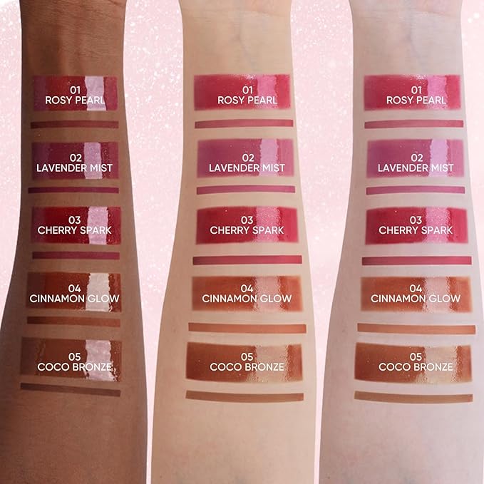 JUDYDOLL Peel Off Stain and Plumping Oil Duo - Long-Lasting Lip Stain with 3D Plumping Gloss, Hydrating and Non-Sticky Formula, Macaron-Inspired Lipstick (#05 Coco Bronze)
