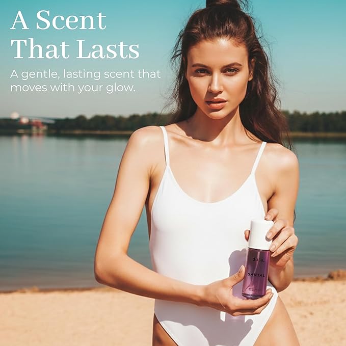 DUSA Santal Hair Perfume & Body Mist for Women – Long Lasting Body and Hair Mist, Vacation Spray & Perfume para el Cabello de Mujer with Nourishing Oil, 100 ml