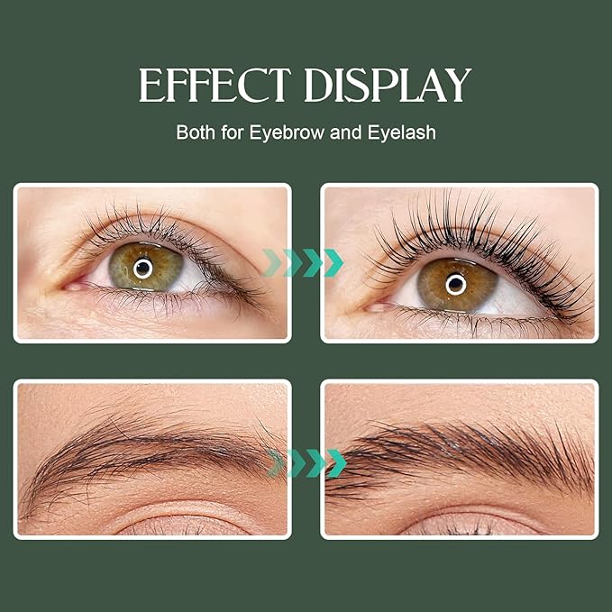 Lash Lift Kit for Eyelash Perm, Professional Lash & Brow Lift Natural Ingredient for Long-Lasting Natural Curl & Self Lash Lifting, Brow Lamination Set for Salon-Quality Results at Home
