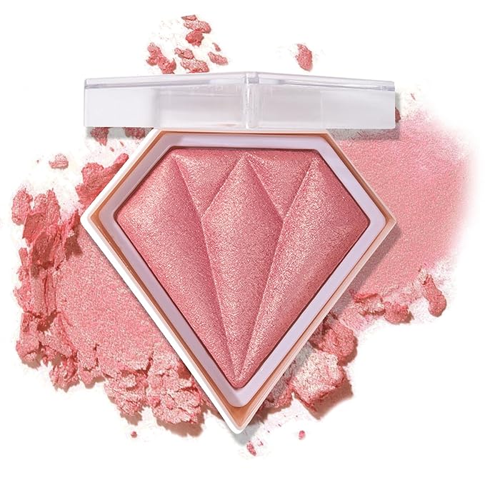 Face Glitter Highlighter Makeup Palette Shimmer Contour Powder Waterproof Long-Lasting,Brightens Face Complexion Contour Illuminator Highlighters Blush Powder Makeup Palette-05 Mermaid Color