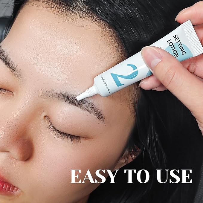 Lash Setting Lotion Lomansa Korean Lash Lift Tube Design Eyebrow Lamination Eyelash Lift Eye Lash Perm - 10ml
