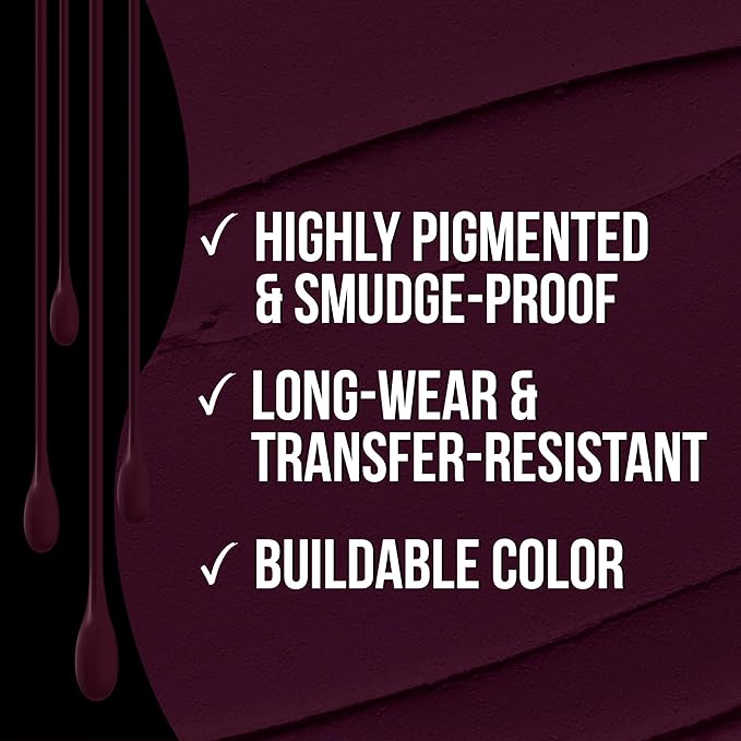Sacha Cosmetics Intense Matte Lip Velvet Liquid Lipstick, Long-Lasting Velvet Matte Finish, 0.2 fl oz You Only Live Once
