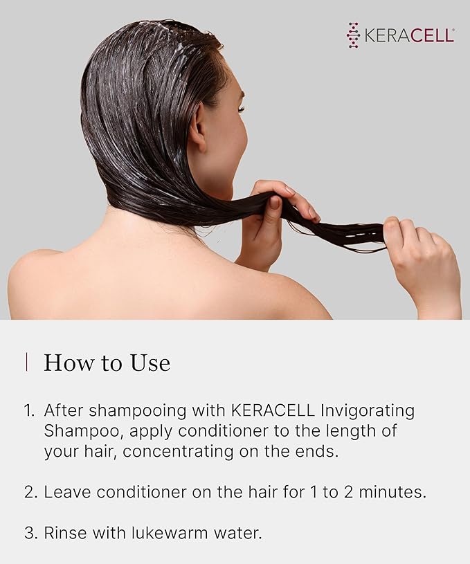 Fortifying Conditioner - Deep Conditioner for Women & Men with Human Stem Cell Extract - Strengthens, Detangles & Adds Shine for Thinning or Fine Hair - Safe for Color-Treated Hair - 8 oz