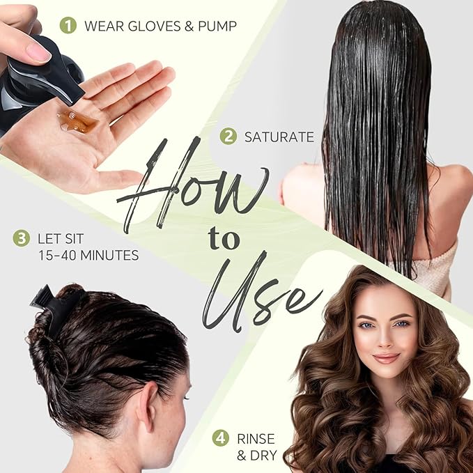 Chestnut Brown Hair Dye Shampoo 3 in 1, Instant Natural Hair Color Shampoo Hair Dye for Women & Men Maroon, Root Touch Up & Easy To Use & Lasts 3-4 Weeks & All Hair Types, 16.9 fl.oz