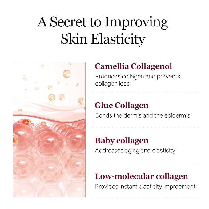 ROUND LAB Camellia Deep Collagen V Lifting Gel Mask 14ea | Double-chin Turkey Neck Instant Face Lifting Mask, Cooling and Depuffing Face Toning Belt, Firming Sagging Skin, Korean Skin Care, 10g/0.35oz