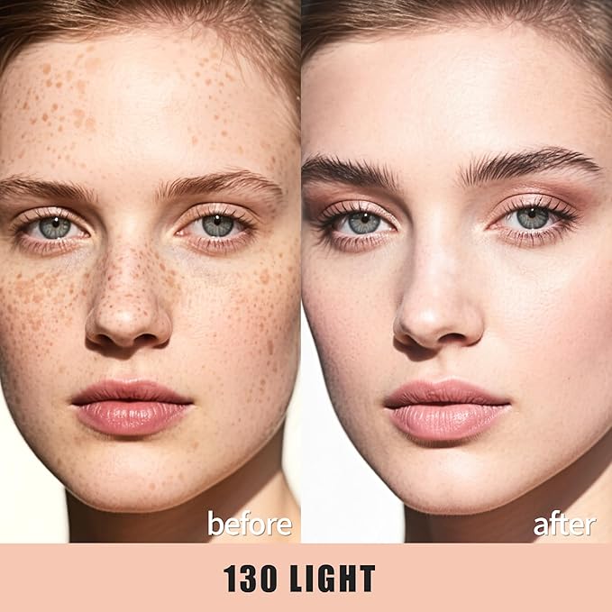 Multi-Use Pot Concealer Full Coverage - Under Eye Concealer waterproof no Transfer, for Dark Circles, Blemishes, Makeup Brightens for Sensitive Skin, Light 0.53 Oz