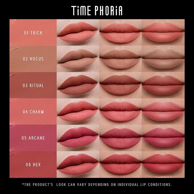 ETERNAL LIP MATTE-Long Lasting Lip Stain, Waterproof & Transferproof Lip Tint, Mask-friendly, Matte Finish Lipstick, Lightweight, High Coverage, Stocking Stuffers For Teen Girls (01 TRICK)