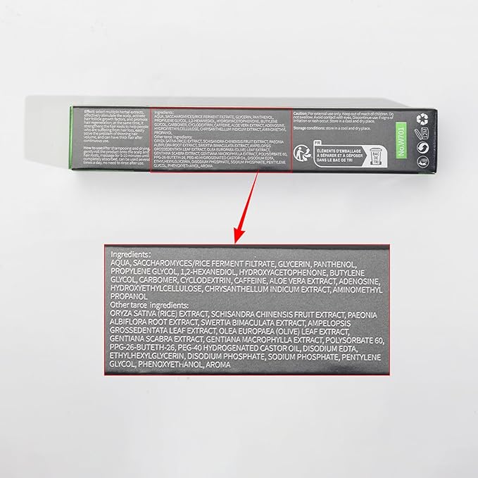 W3W Hair Growth Serum with Rosemary, Fermented Rice & Caffeine - Roll-On Scalp Treatment for Thinning Hair, No Minoxidil, Fast-Absorbing, Non-Greasy Formula for Women & Men