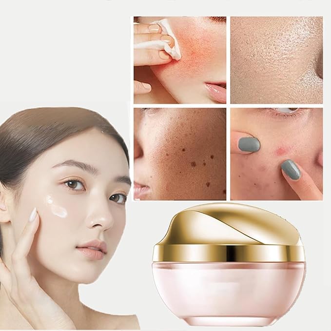 XIRUJNFD Moisturizing Brightening Concealer Smooth Tone-Up Cream, Corrector Iluminador Hidratante Crema Tónica, Moisturizer Brightening Concealer Smooth, Crema De Maquillaje (1Pcs)