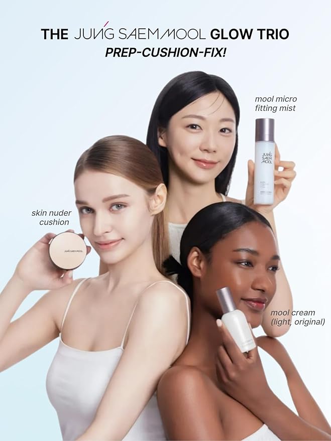 [JUNGSAEMMOOL OFFICIAL] Essential Skin Nuder Cushion Mini (02 Fair Light) | SPF50 Broad Spectrum