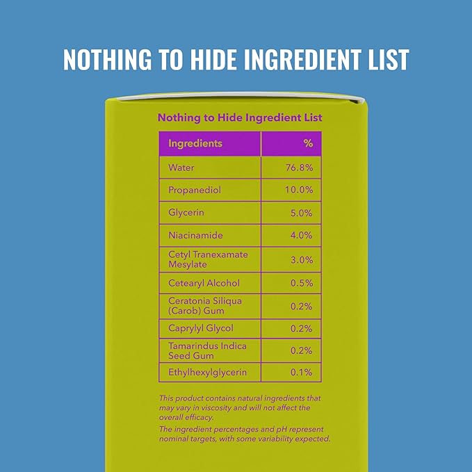 Good Molecules Discoloration Correcting Serum - Tranexamic Acid and Niacinamide Serum to Target Dark Spots and Hyperpigmentation - Skin Care for Face
