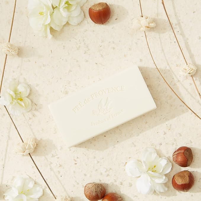 Pre de Provence Beurre De Karité Moisturizing Collection, Shea Butter Enriched Nourishing, Soap Bar, 150 Gram, Original