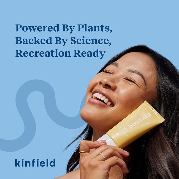 Kinfield Sunglow - Mineral Sunscreen for Face - SPF 35 - Luminizing Tint - 100% Natural Fragrance, Reef-Safe and Cruelty-free Skincare - 2.0 oz / 60 g