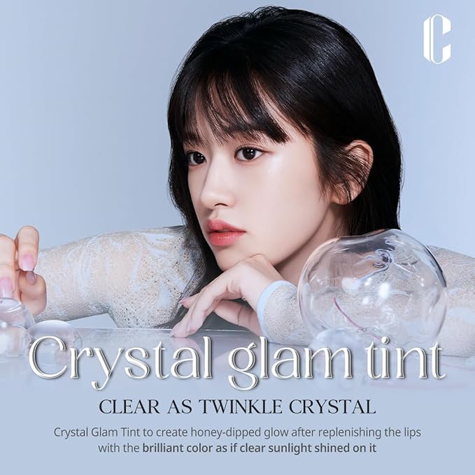CLIO CRYSTAL GLAM TINT (011 MELLOW FIG), Glossy Finish, Lightweight, Buildable, Glass-Like, Smoothing, Long-Lasting, Vivid
