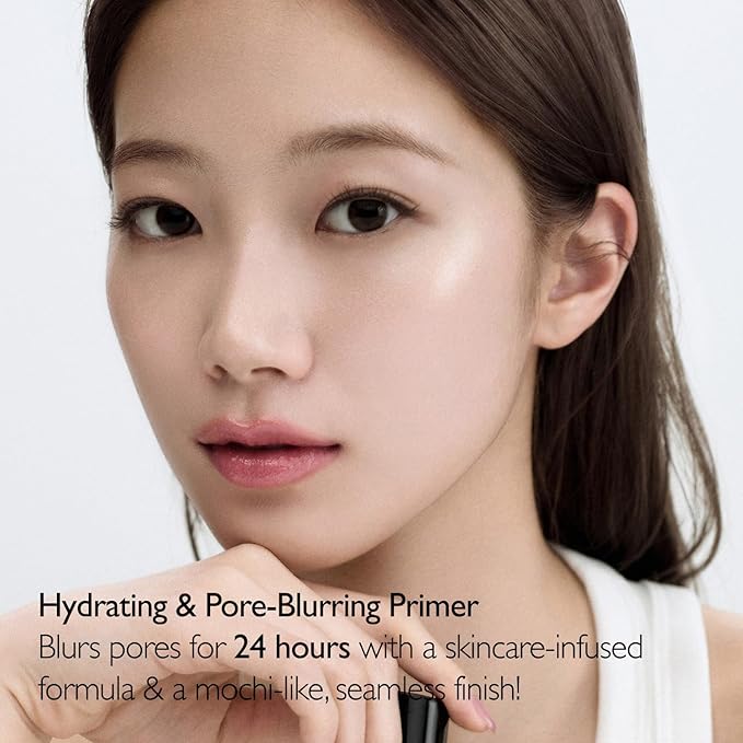 VIDIVICI Illumination Mochi Primer 1.01fl oz | Korean Makeup Primer for Flawless Skin, Pore Minimizing, Collagen-Infused, Seamless Serum Texture, Korean Skin Care