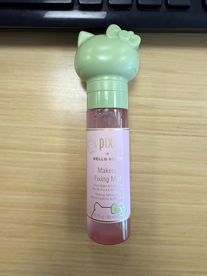 Pixi + Hello Kitty Makeup Fixing Mist |Lightweight Setting Spray | 80 ml / 2.7 fl oz