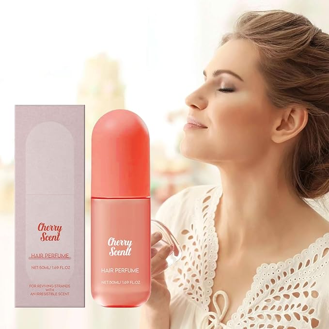 Hair Mist Perfume & Full Body Spray for Women - Cherry Sweet Body Fragrance Mist, Freshen Hair, Body & Pillows, 50mL