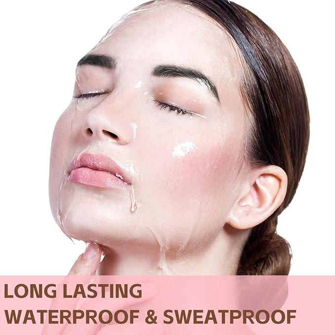 Boobeen Microblading Eyebrow Pen - Waterproof Brow Fection Pen with Angled Brush, Eyebrow Pencils for Women, Quick Drying & Long-Lasting Brow Pencil with Hair Like Strokes