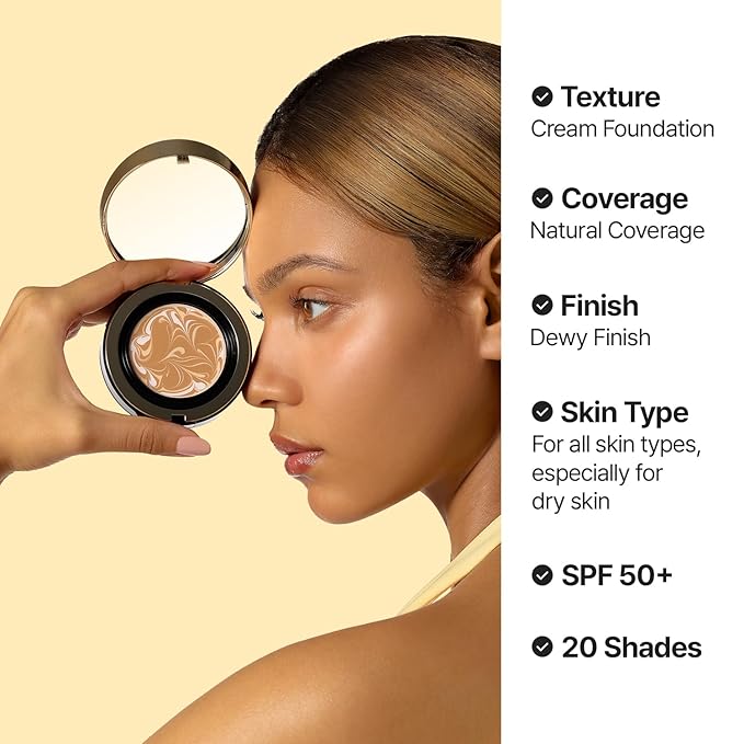 [NEW] AGE20'S Signature Essence Pact | 25N SAND | Vegan Korean Cushion Foundation | Pack of 1 | Cream Foundation, Dewy & Glow Finish, Natural Coverage, SPF 50+