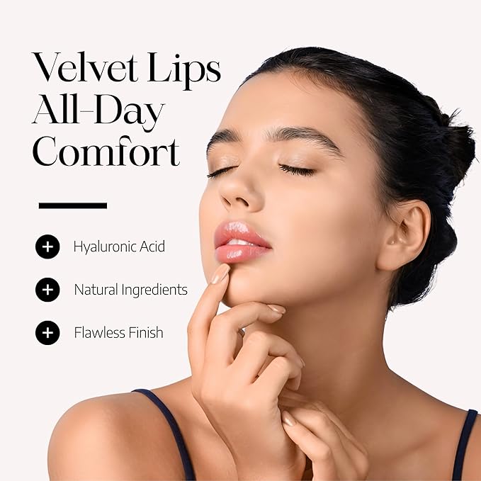 Radiant Professional Advanced Care Lipstick - Ultra Nourishing, Moisturizing Long Lasting Matte Lipstick With Vitamin E- UVA UVB Filters - VELVET (24 WARM RED)