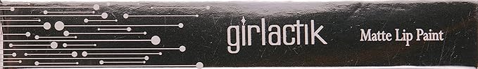 Girlactik Long Lasting Matte Lip Paint Liquid Lipstick - Stripped (Nude) - 7.5 ml / .25 oz