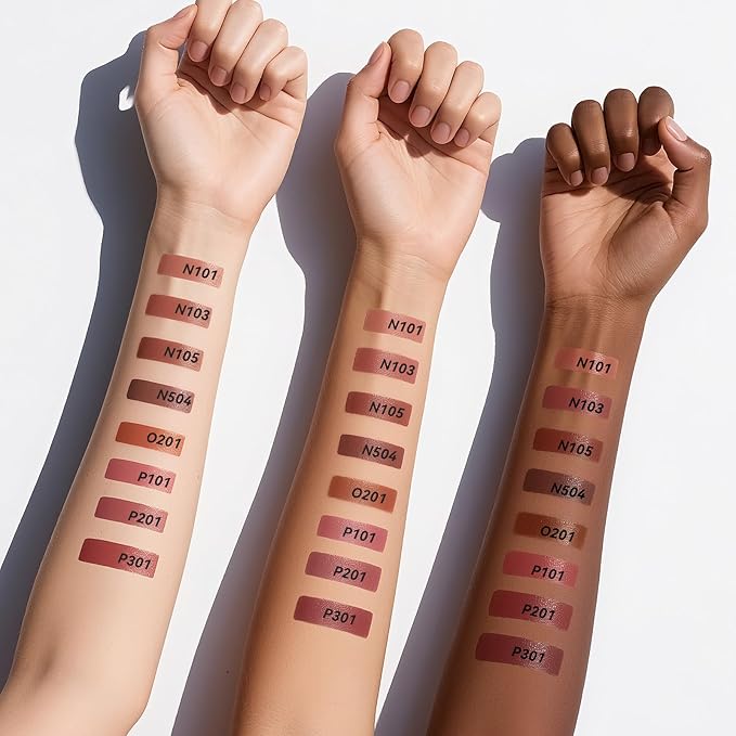 MAANGE Lipstick, Matte Lipstick Long Lasting Transfer-Proof Waterproof & Hydrating Lip Makeup, Full Coverage for a Nourishing Pout,1 Count-P101