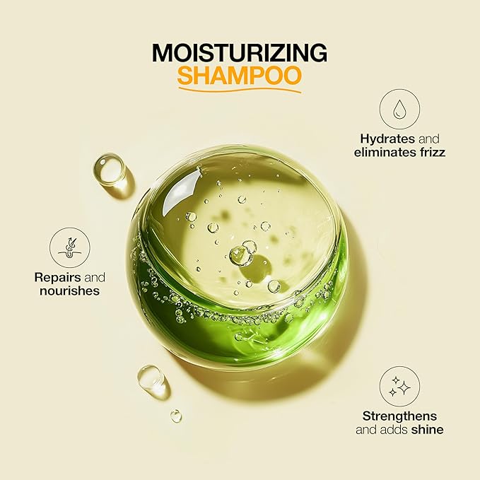 GK HAIR Sulfate-Free Moisturizing Shampoo for Women Deep Conditioning Hair Mask with Keratin and Argan Oil Frizz Control Hydrate Treatment for Dry Color-Treated Damaged Hair – 33.8 Ounce