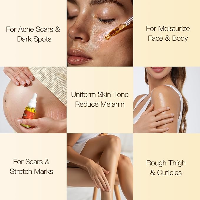 UWPU-Frankincense Oil, Frankincense Oil for Face, Natural Extraction of Bakuchiol, Reduce Wrinkles, for Scars, Gentle Skincare for Day & Night Cold Extracted Facial Oil, for all Skin Types
