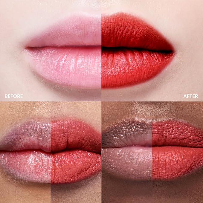 Peripera Ink the Velvet Lip Tint - High Pigment Color, Longwear, Weightless, Not Animal Tested, Gluten-Free, Paraben-Free (002 CELEB DEEP ROSE)