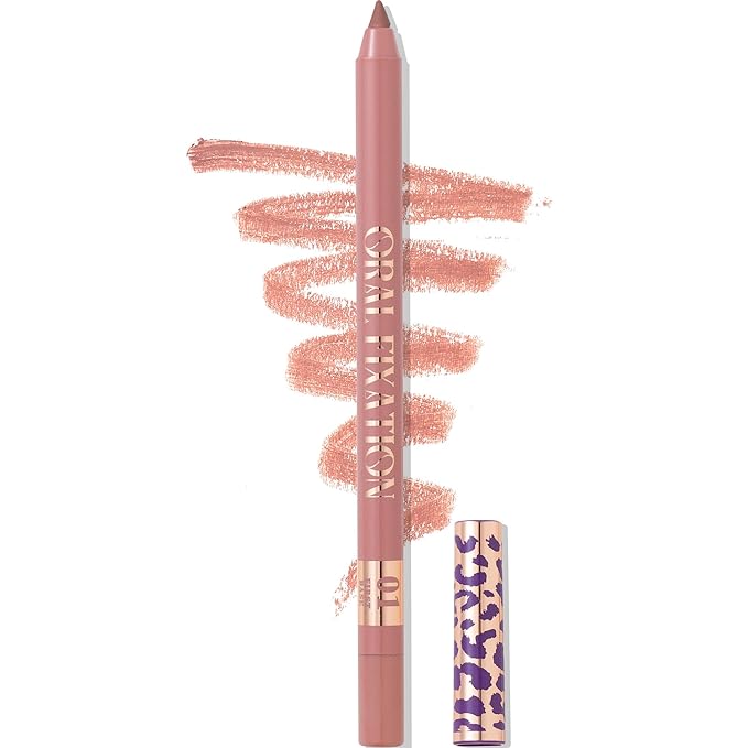 Long-Lasting & Waterproof Lip Liner Pencil – Oral Fixation – Precision Application with Sharpenable Tip (FIRST BASE)