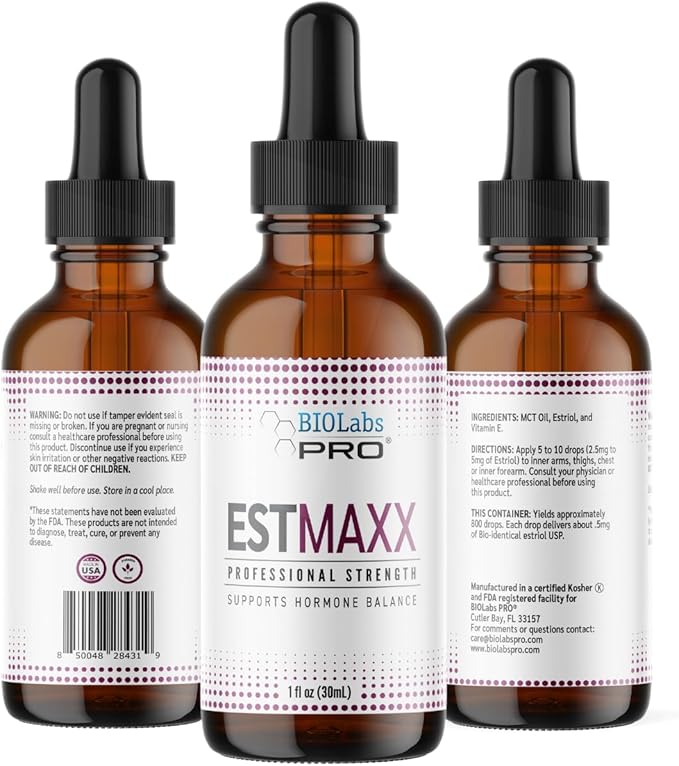 BIOLABS PRO Est MAXX Oil - 1oz Bottle - Three Month Supply