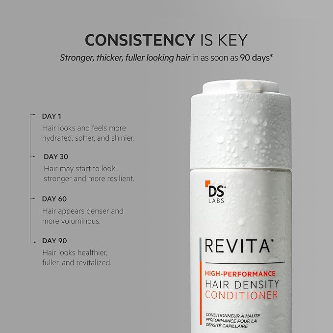 DS Labs Revita Conditioner Refill Pouch, 500 mL – Scalp Refreshing Hydration for Fuller Looking, Weightless Hydration, Caffeine, Turmeric, Sulfate & Silicone Free, Color Safe, For Men & Women