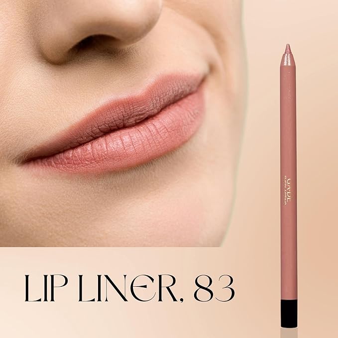 GA-DE Everlasting Lip Liner, 83 - Automatic Pencil with Retractable Tip - Smudge-Resistant - Enriched with Vitamin E and Antioxidants - 0.01 oz