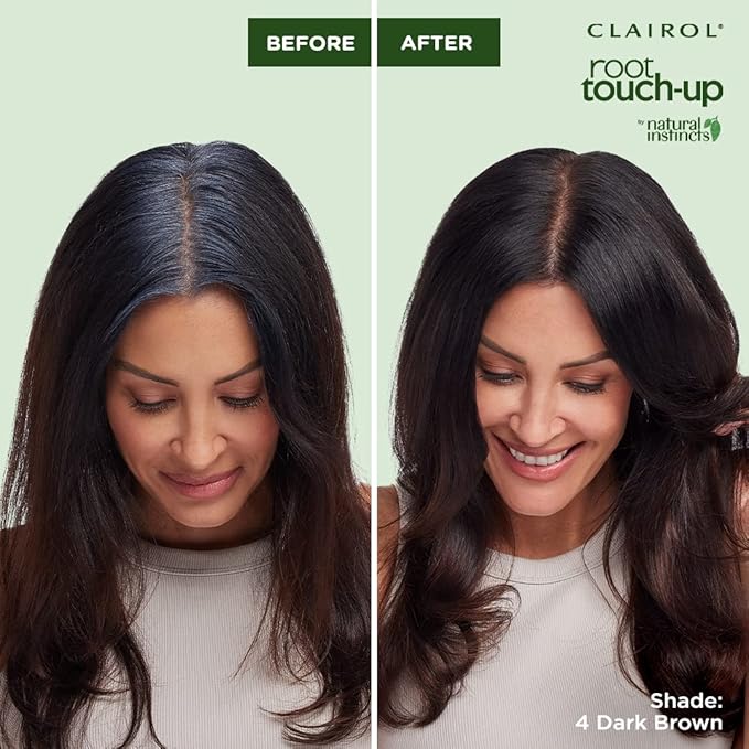 Clairol Root Touch-Up by Natural Instincts Permanent Hair Dye, 5C Cool Brown Hair Color, Pack of 1