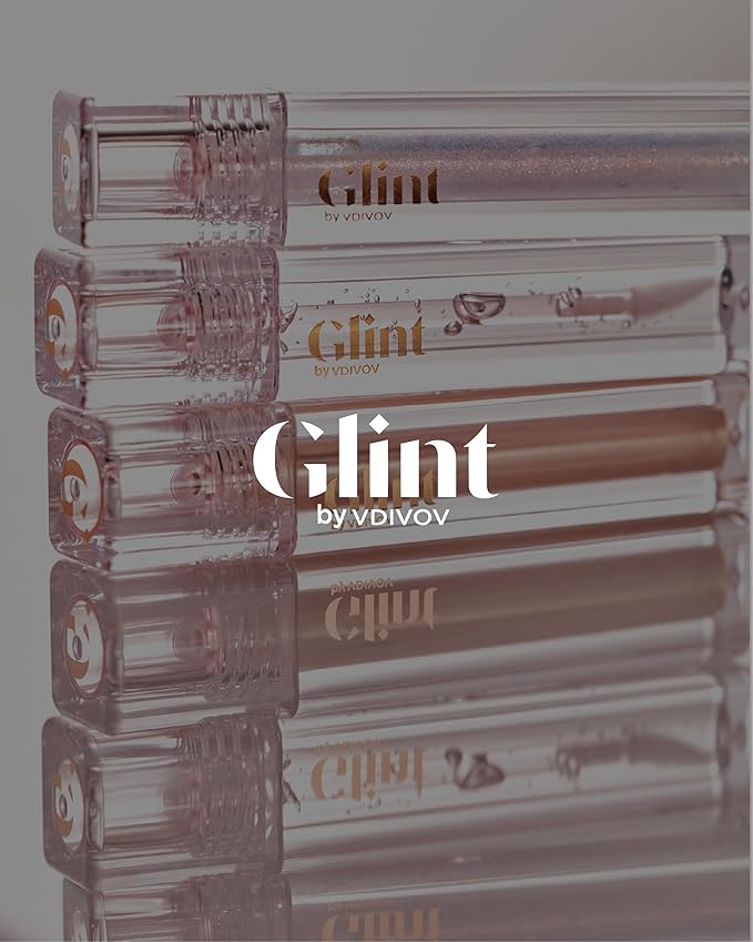 Glint Liquid Gel Highlighter (Glosser, 0.1oz) - Multi-Use Face & Body Gloss for Smooth Glow, Long-Lasting Illuminator Balm for Healthy Radiance. Korean Makeup. Eyes, Cheeks, Nose