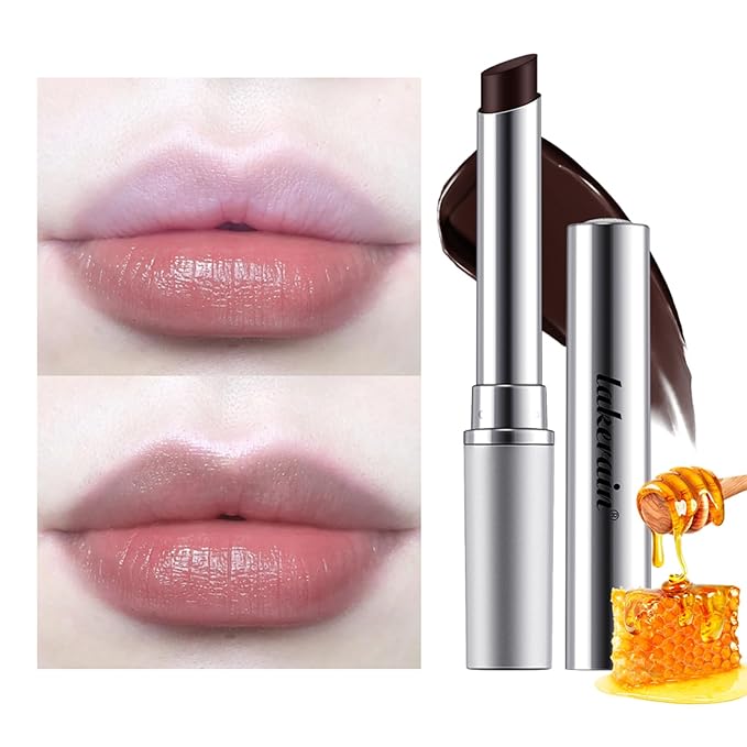 URQT 2Pcs Black Berry Tint Honey Lipstick Tinted Lip Balm – Moisturizing Sheer Lip with Natural Shine, Hydrating & Lightweight Lip Tint, Long-Lasting Dark Cherry Tinted Balm Lip Stain
