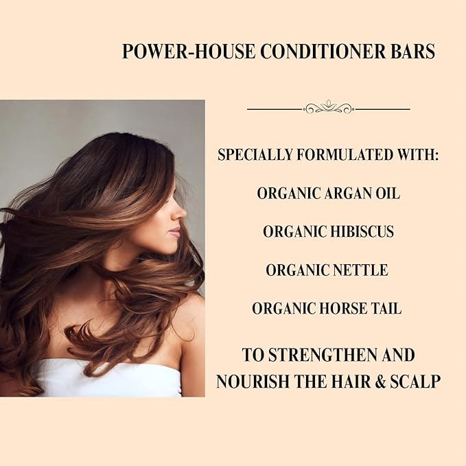 Aspen Kay Naturals Conditioner Bar, Lemongrass, 2.3 Ounce. Made With Natural & Organic Ingredients, All Hair Types including frizzy hair, Sulfate-Free, Cruelty-Free & Vegan