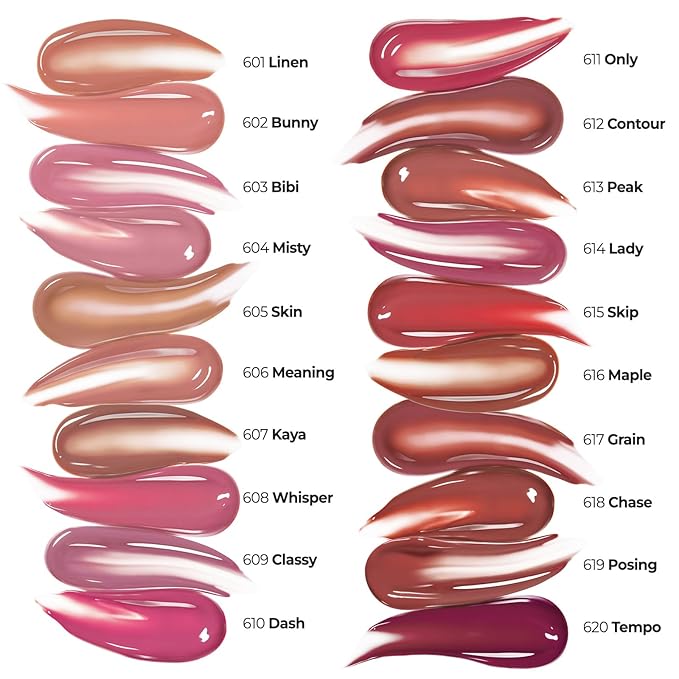 Laka Maxi Glayer Tint 3.8g/0.13oz., Glass Layer of Gloss, Ultra Glow & Vivid Layerable Pigments, High Shine Lip Oil, K-Beauty (#609 Classy)