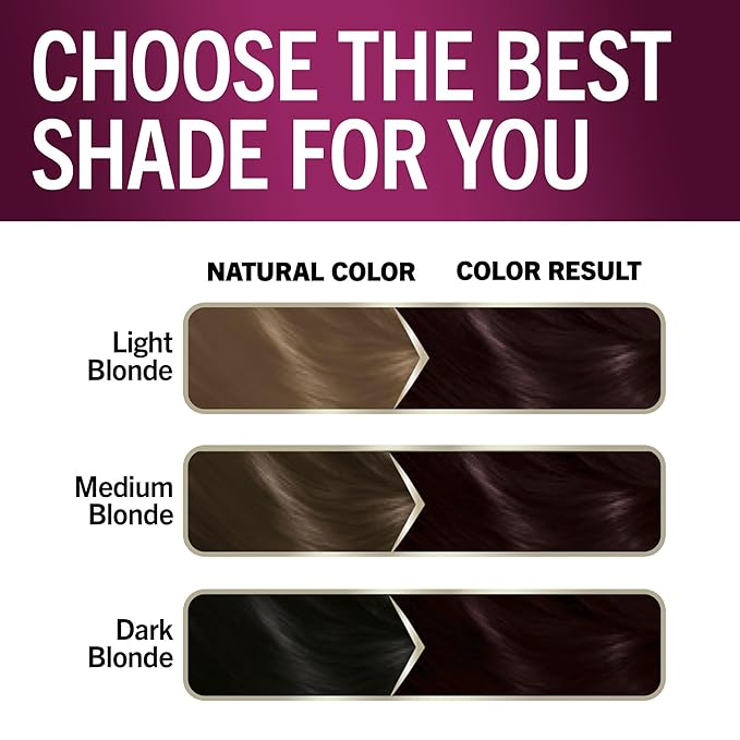 Schwarzkopf Keratin Color Permanent Hair Color, 1.99 Black Purple, 1 Application - Professionally Inspired Permanent Hair Dye, for up to 80% Less Breakage vs Untreated Hair and upto 100% Gray Coverage