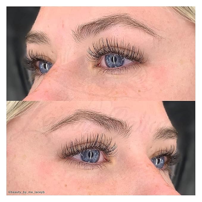 LASHVIEW Eyelash Extensions,Individual Lashes, Premium Single &Classic Lashes,0.18 Thickness D Curl 8-15mm Mixed Tray,Natural Semi Permanent Eyelashes,Soft Application-Friendly,Mink Lashes
