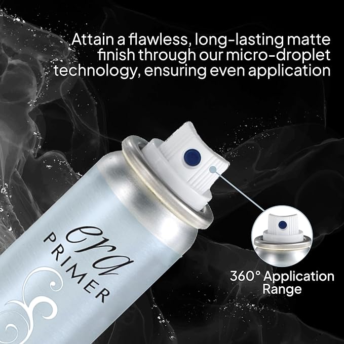 ERA Beauty spray makeup, Era Face PRIMER, 1.5oz, professional airbrush cosmetics by Era Beauty