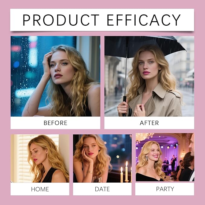 Hair Perfume for Women - Gentle Daily Hair & Body Mist, Natural and Elegant Fragrance Spray for Hair & Skin, Long-Lasting Hair Scent, Portable Hair Perfume Mist, 50mL/1.69 Fl Oz