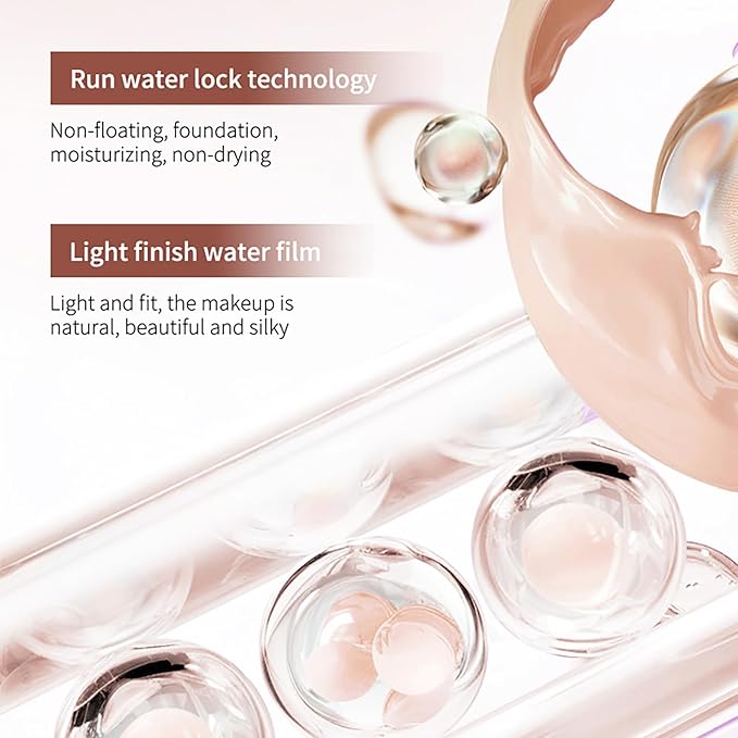 O'CHEAL CC Cream Cushion Foundation Long Lasting Moisturizing Concealer BB Cream For Face Makeup NATURAL