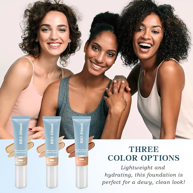 GROEI-CC Serum Cream – Color Correcting & Hydrating Formula for Radiant Skin – Available in Light, Medium, and Rich – 30ml / 1.01 fl oz(medium)