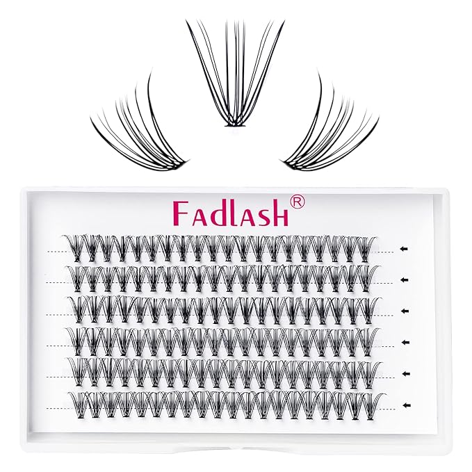 Lash Clusters Extensions 20D Individual Cluster Lashes Mixed Tray Black Mink DIY Eyelash Extensions and Under Eyelashes Professional Makeup (20D-0.07-D, 8-15mm)