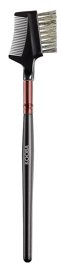 OWLFAVO Eyebrow Brush and Eyelash Comb, Portable Makeup Eye Powder Foundation Brush, Beauty Cosmetic Tool for Professional and Travel