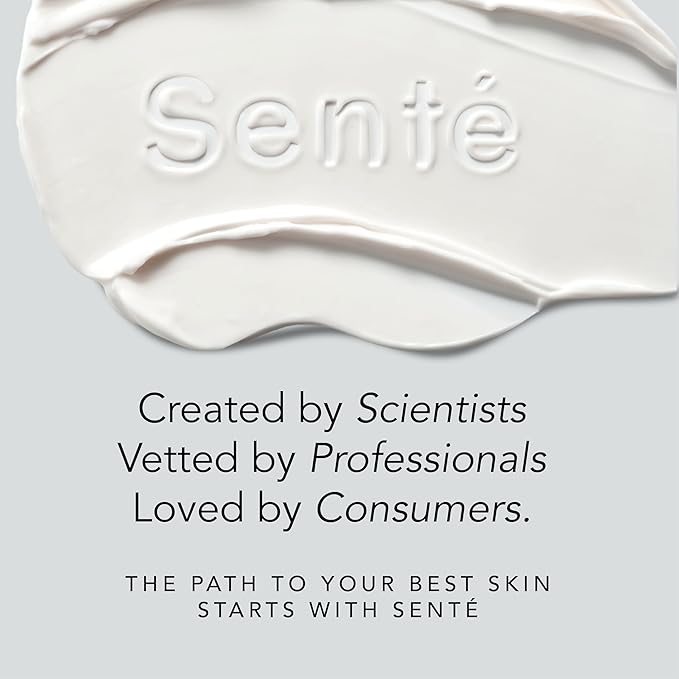 Senté Dermal Repair Body Cream | Restore Skin's Barrier | Soothes Sensitive Skin | Promotes New Collagen Production for Firmer Skin | 6 Fl Oz