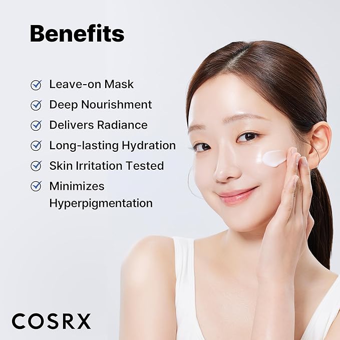 COSRX Ultimate Nourishing Rice Overnight Spa Mask, 60ml / 2.02 fl.oz | Rice Extract 68% and Niacinamide 2%, Korean Skin Care, Stocking Stuffers, Holiday Gifts, Gifts for Women