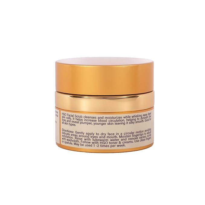 Honey Girl Organics Facial Scrub, Moisturizing & Exfoliating, Fights Acne, Fine Lines & Wrinkles, 100% Natural Honey & Sugar Face Scrub, Made in Hawaii (1.75oz)