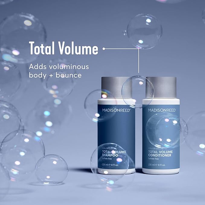 Madison Reed ColorSolve Total Volume Conditioner, Volumizing Conditioner, Add Body To Fine And Medium Hair, Sulfate-Free, Protects Color From Fading - 8 Fl Oz (235 Ml)